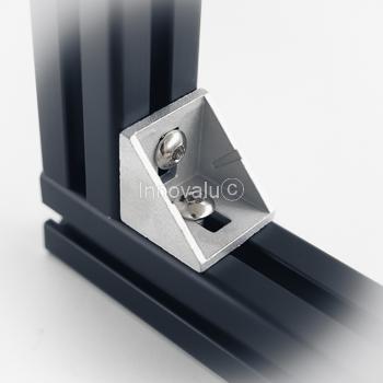 Preview: Corner connector 90° P40 Preview: Mountingkit Nutenstein